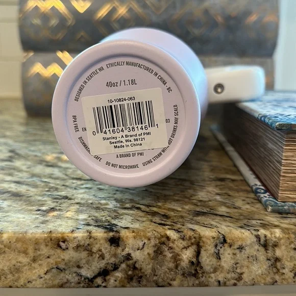 40oz Stanley Wisteria Color Block The Flowstate Quencher H2.0 Tumbler NWT - Picture 7 of 8